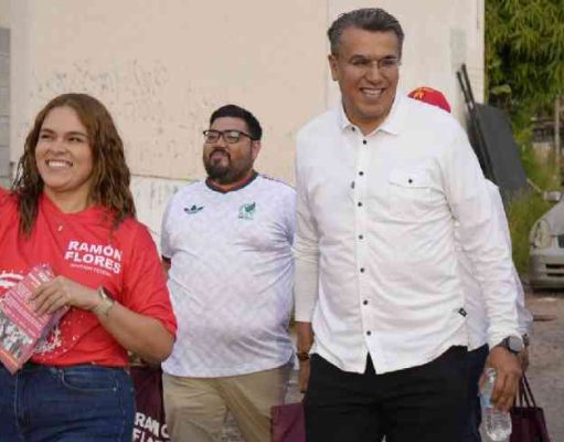 Ramón Flores lleva gestiones y atención directa a familias de las colonias Ocotillo de Guaymas