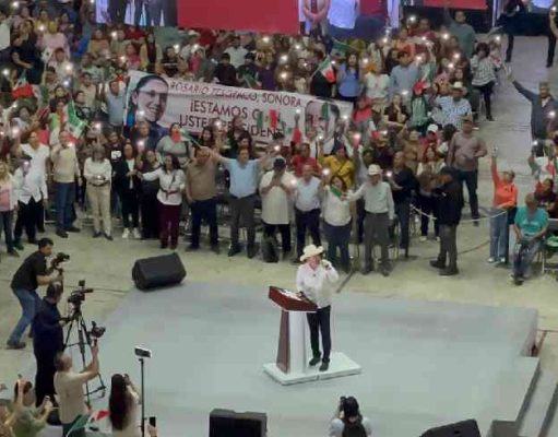 Durazo respalda a Sheinbaum a dos años de su triunfo: “Sonora seguirá caminando con su presidenta”