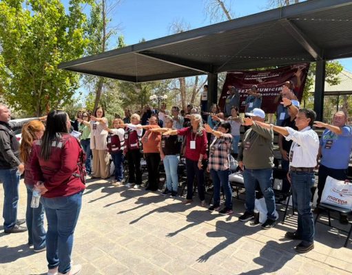 Instalan el comité municipal de Morena en Cananea
