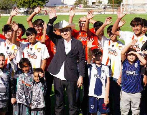 Durazo impulsa rehabilitación de más de 200 espacios deportivos en Sonora