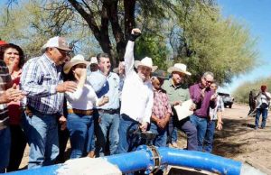 Durazo destaca inversión histórica en obras de agua para enfrentar la sequía en Sonora