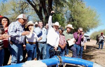Durazo destaca inversión histórica en obras de agua para enfrentar la sequía en Sonora