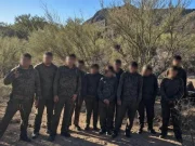 Interceptan a 12 migrantes en Nogales durante operativo de seguridad en la frontera