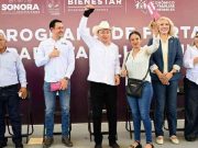 Cumple Durazo compromiso de apoyar a 16 mil familias vulnerables de Sonora