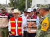 Supervisa Durazo atención a familias afectadas por lluvias extraordinarias en Nogales