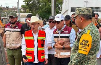 Supervisa Durazo atención a familias afectadas por lluvias extraordinarias en Nogales