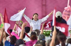 Sonora es ejemplo de justicia social y bienestar para quienes menos tienen: Lorenia Valles