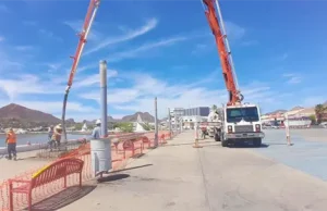 Modernización del malecón de Guaymas avanza al 35% con inversión de 17.5 mdp