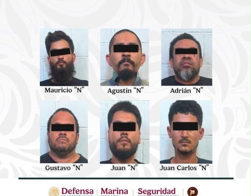 Harfuch destaca caída de 7 presuntos secuestradores en Puerto Peñasco; liberan a 3 víctimas