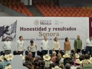 Claudia Sheinbaum presenta informe en Sonora; confía en reforma para prohibir doble nacionalidad a presidentes
